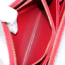 LOUIS VUITTON Vernis Zippy Wallet Wallet Pomme D'amour M91981 LV Auth am9713-11