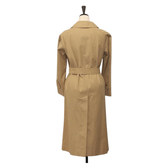 Burberrys Trench Coat Cotton Beige Auth am9717