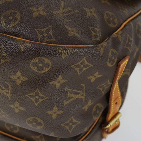 LOUIS VUITTON Monogram Saumur 35 Shoulder Bag M42254 LV Auth am9722