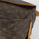 LOUIS VUITTON Monogram Saumur 35 Shoulder Bag M42254 LV Auth am9722-16
