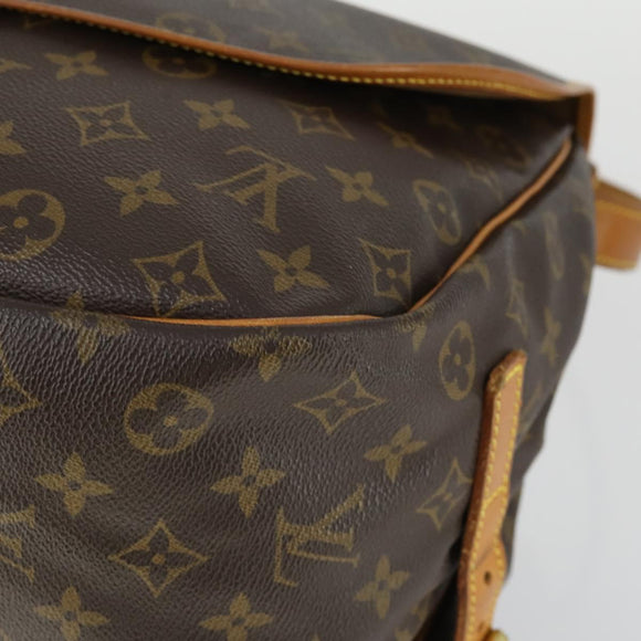 LOUIS VUITTON Monogram Saumur 35 Shoulder Bag M42254 LV Auth am9722