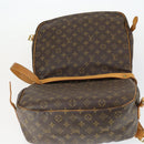 LOUIS VUITTON Monogram Saumur 35 Shoulder Bag M42254 LV Auth am9722-19