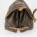 LOUIS VUITTON Monogram Saumur 35 Shoulder Bag M42254 LV Auth am9722-3