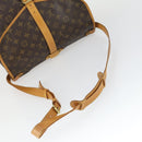 LOUIS VUITTON Monogram Saumur 35 Shoulder Bag M42254 LV Auth am9722-7