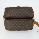 LOUIS VUITTON Monogram Saumur 35 Shoulder Bag M42254 LV Auth am9722-5