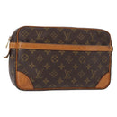 LOUIS VUITTON Monogram Compiegne 28 Clutch Bag M51845 LV Auth am9725-1