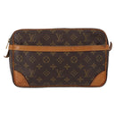 LOUIS VUITTON Monogram Compiegne 28 Clutch Bag M51845 LV Auth am9725-13