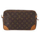LOUIS VUITTON Monogram Compiegne 28 Clutch Bag M51845 LV Auth am9725-2