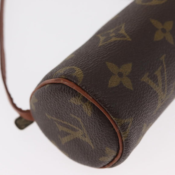LOUIS VUITTON Monogram Papillon Pouch LV Auth am9726