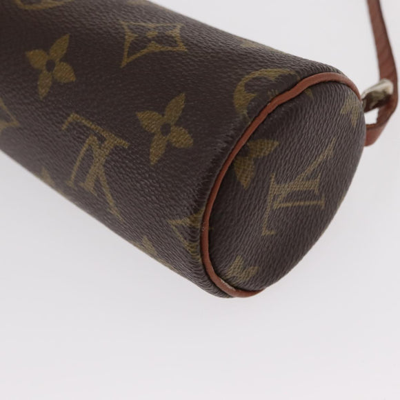 LOUIS VUITTON Monogram Papillon Pouch LV Auth am9726