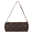 LOUIS VUITTON Monogram Papillon Pouch LV Auth am9726-13