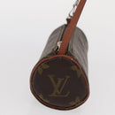 LOUIS VUITTON Monogram Papillon Pouch LV Auth am9726-4