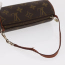 LOUIS VUITTON Monogram Papillon Pouch LV Auth am9726-7