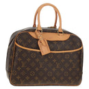 LOUIS VUITTON Monogram Deauville Hand Bag M47270 LV Auth am9728V-1