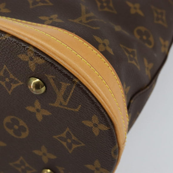 LOUIS VUITTON Monogram Bucket PM Umhängetasche M42238 LV Auth am9733