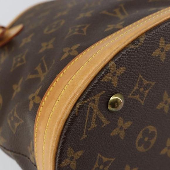 LOUIS VUITTON Monogram Bucket PM Shoulder Bag M42238 LV Auth am9733