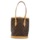 LOUIS VUITTON Monogram Bucket PM Shoulder Bag M42238 LV Auth am9733-13
