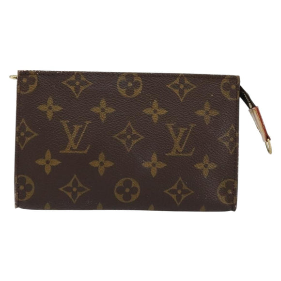 LOUIS VUITTON Monogram Bucket PM Accessory Pouch LV Auth am9734