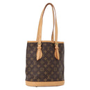 LOUIS VUITTON Monogram Bucket PM Shoulder Bag M42238 LV Auth am9735-1