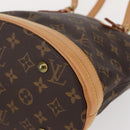 LOUIS VUITTON Monogram Bucket PM Shoulder Bag M42238 LV Auth am9735-15