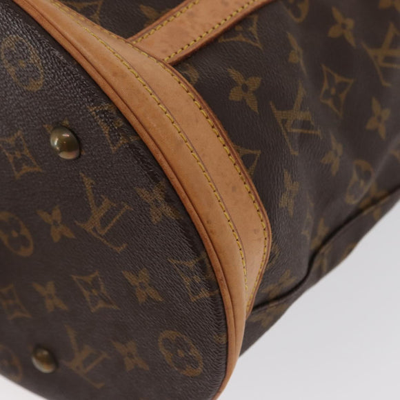 LOUIS VUITTON Monogram Bucket GM Shoulder Bag M42236 LV Auth am9737