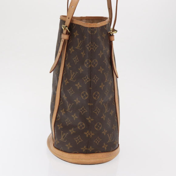 LOUIS VUITTON Monogram Bucket GM Shoulder Bag M42236 LV Auth am9737