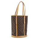 LOUIS VUITTON Monogram Bucket GM Shoulder Bag M42236 LV Auth am9738-1