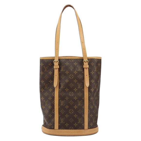 LOUIS VUITTON Monogram Bucket GM Shoulder Bag M42236 LV Auth am9738