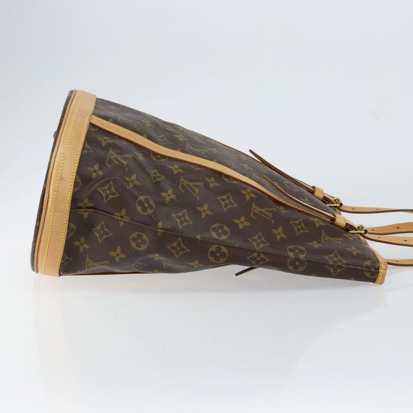 LOUIS VUITTON Monogram Bucket GM Shoulder Bag M42236 LV Auth am9738