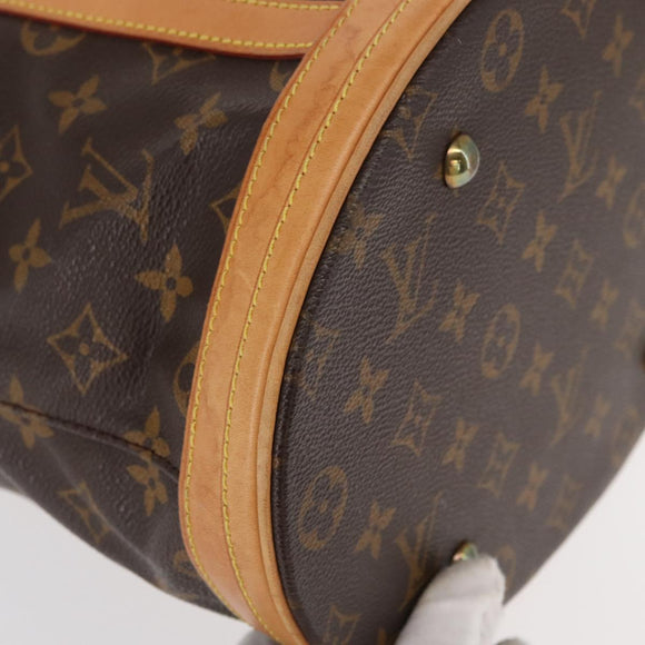 LOUIS VUITTON Monogram Bucket GM Shoulder Bag M42236 LV Auth am9740