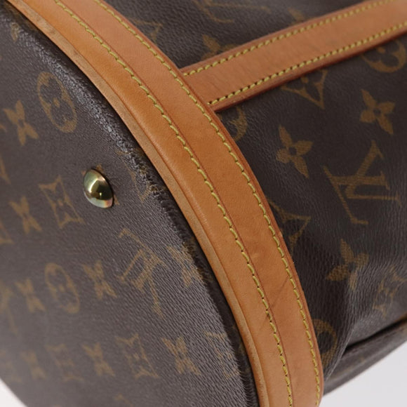 LOUIS VUITTON Monogram Bucket GM Shoulder Bag M42236 LV Auth am9740