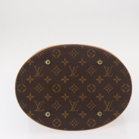 LOUIS VUITTON Monogram Bucket GM Shoulder Bag M42236 LV Auth am9740