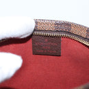 LOUIS VUITTON Damier Ebene Trousse Makeup Pouch N51982 LV Auth am9742V-20