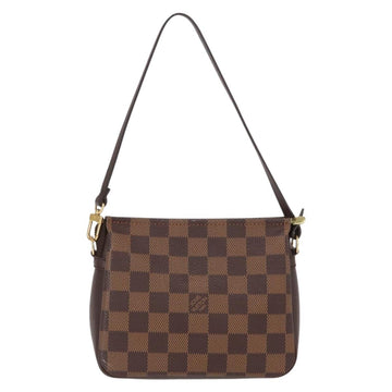 LOUIS VUITTON Damier Ebene Trousse Makeup Pouch N51982 LV Auth am9742V - 0
