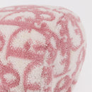 Christian Dior Trotter Canvas Pouch Pile Pink Auth am9744-10