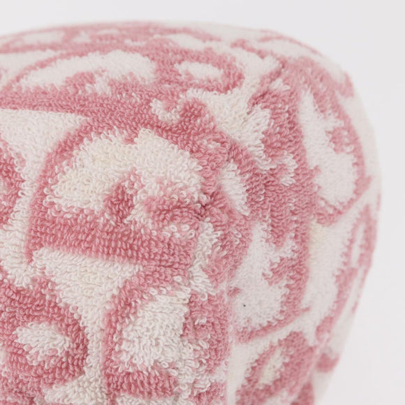 Christian Dior Trotter Canvas Pouch Pile Pink Auth am9744