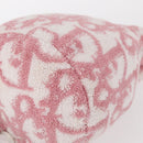 Christian Dior Trotter Canvas Pouch Pile Pink Auth am9744-11