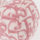 Christian Dior Trotter Canvas Pouch Pile Pink Auth am9744-8