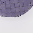 BOTTEGA VENETA INTRECCIATO Hand Bag Leather Purple Silver Auth am9749V-17