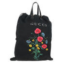 GUCCI Chateau Marmont Tote Bag Canvas Black Gold 552403 Auth am9753M-1