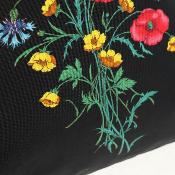 GUCCI Chateau Marmont Tote Bag Canvas Black Gold 552403 Auth am9753M