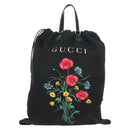 GUCCI Chateau Marmont Tote Bag Canvas Black Gold 552403 Auth am9753M-13