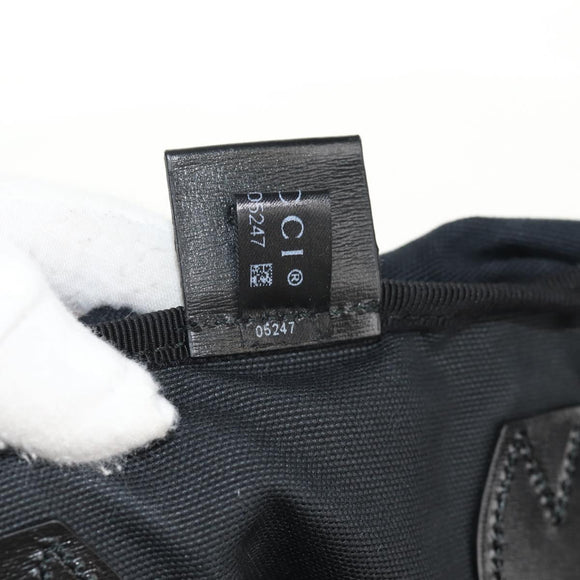 GUCCI Chateau Marmont Tote Bag Canvas Black Gold 552403 Auth am9753M