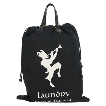 GUCCI Chateau Marmont Tote Bag Canvas Black Gold 552403 Auth am9753M - 0