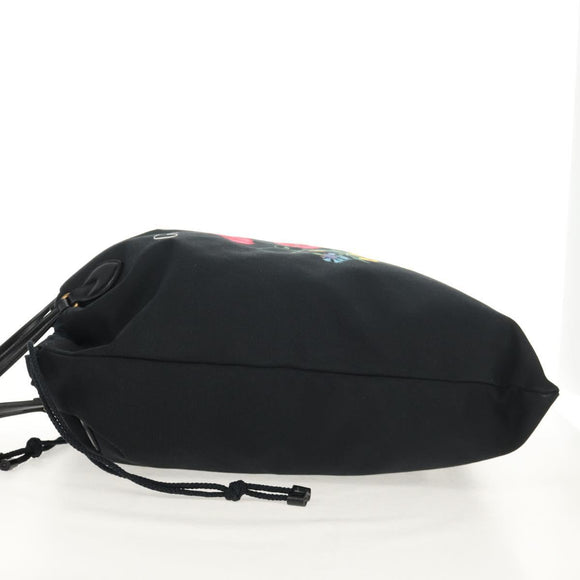 GUCCI Chateau Marmont Tote Bag Canvas Black Gold 552403 Auth am9753M