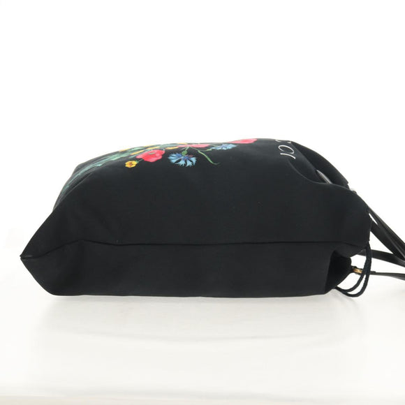 GUCCI Chateau Marmont Tote Bag Canvas Black Gold 552403 Auth am9753M