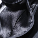 BALLY Chain Shoulder Bag Leather Black Gold Auth am9755-25