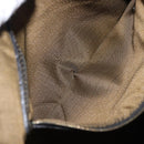 FENDI Zucca Canvas Tote Bag Black Brown Auth am9756-21