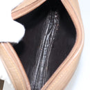 FENDI Zucchino Canvas Shoulder Bag PVC Beige Auth am9757-12