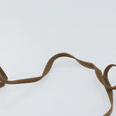 FENDI Zucchino Canvas Shoulder Bag PVC Beige Auth am9757-8